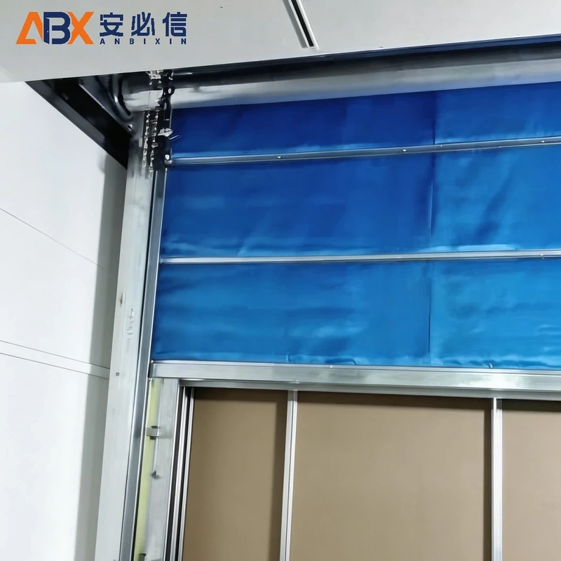 济南PVC堆积门